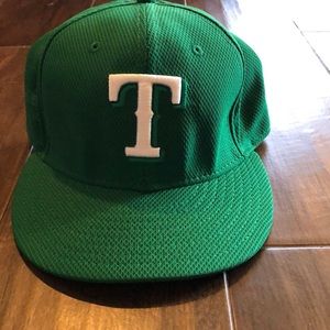 Texas Rangers St. Patrick’s Day hat